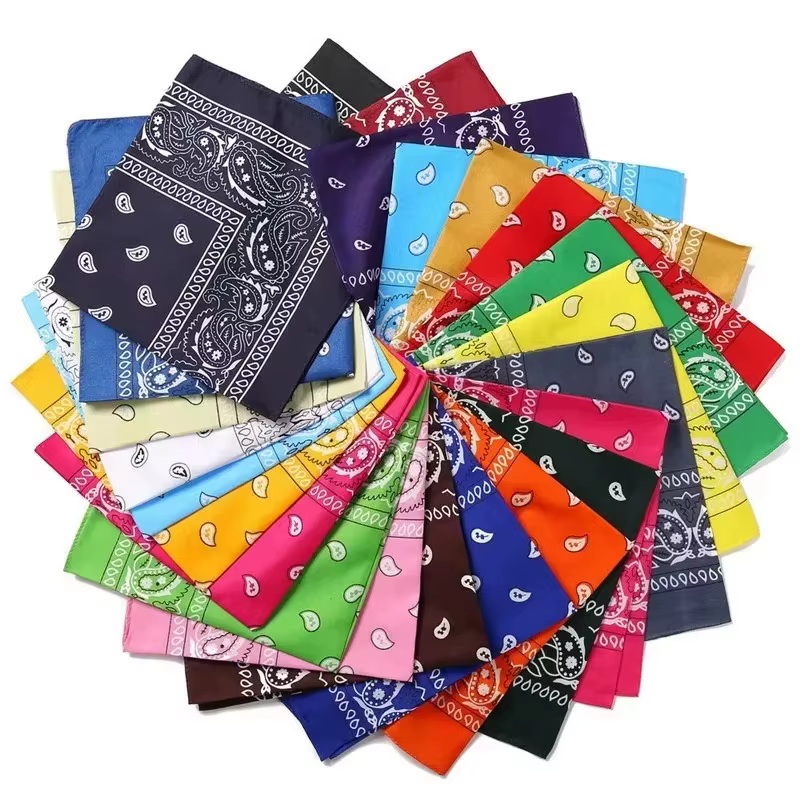 Mode écharpe Bandana chapeaux pour femmes filles enfants Vintage quatre saisons carré cheveux écharpe sport foulard bohème bandeaux