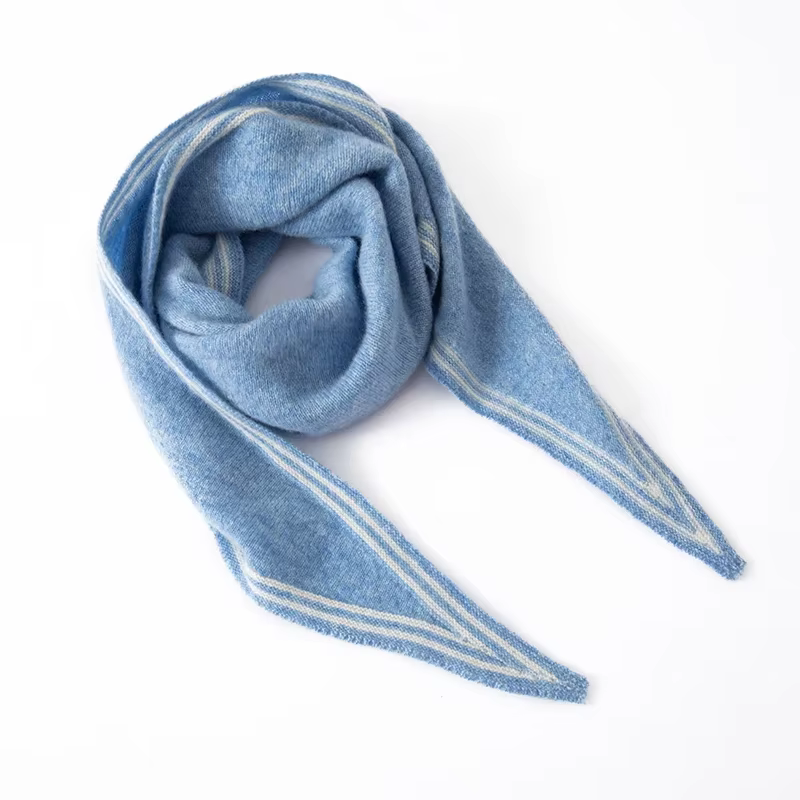 Écharpe triangulaire en cachemire 100% douce et confortable pour femmes