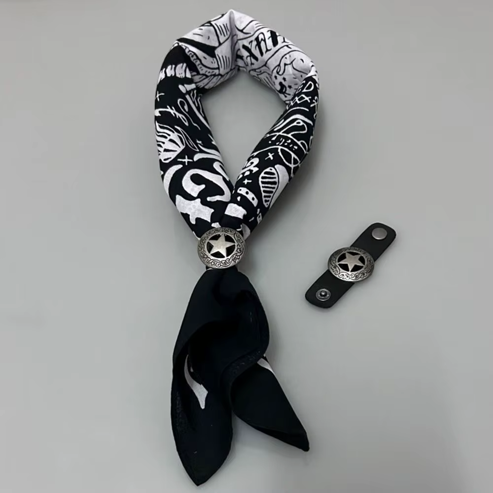 Écharpe Bandana surdimensionnée à la mode