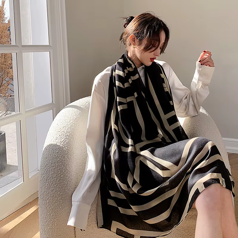 Grand Châle Pashmina pour Femme