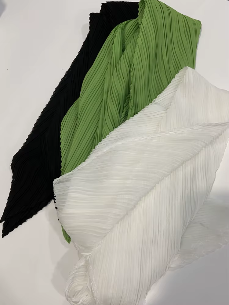 Miyake plissé femmes écharpe châle tissu mode coréenne mince crème solaire