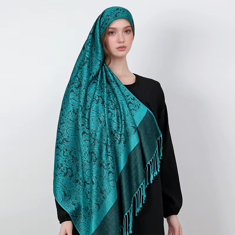 Foulard Jacquard de Luxe pour Femme
