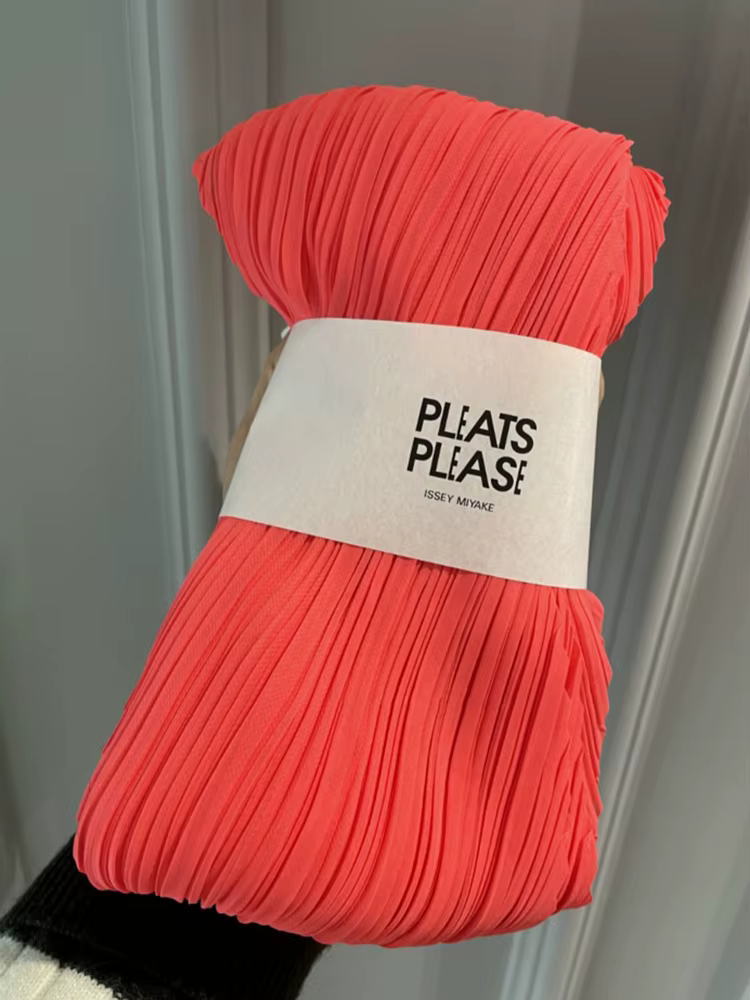 Miyake plissé femmes écharpe châle tissu mode coréenne mince crème solaire