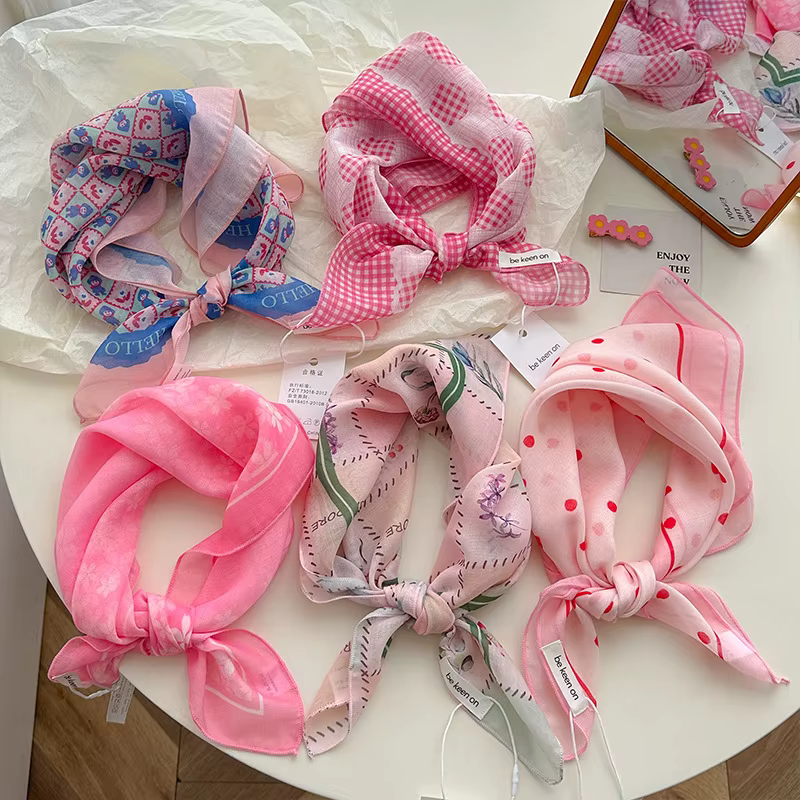 Foulard en soie pour femme