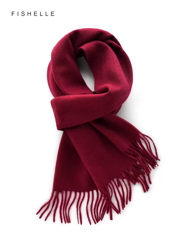 Écharpe en pure laine pour femme