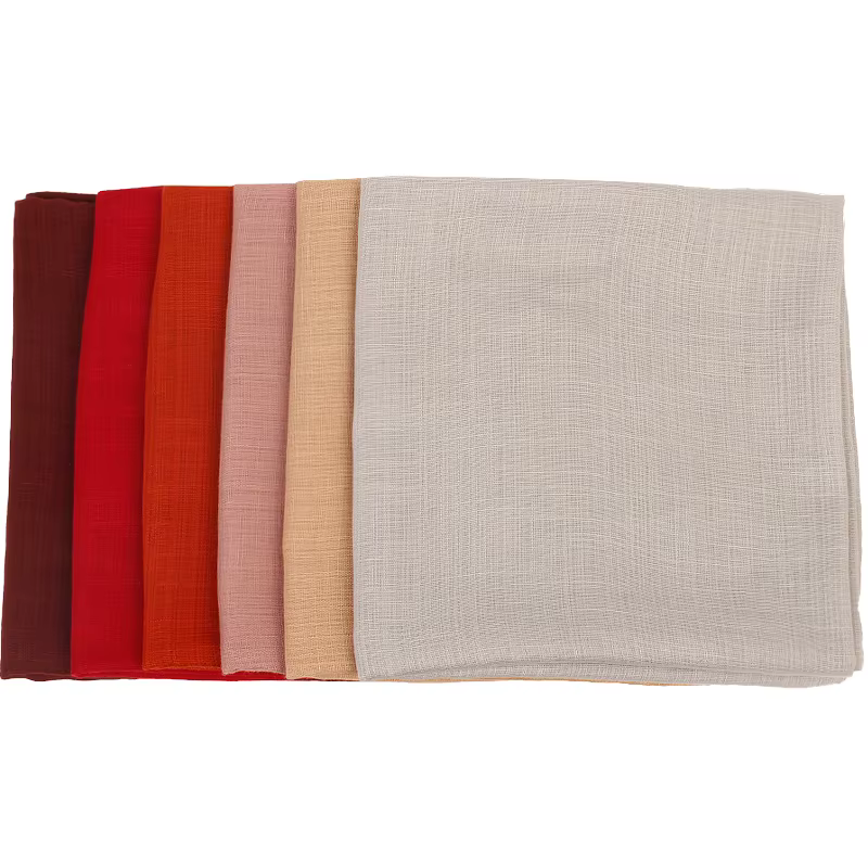 Geebro nouvelle mode femmes couleur unie Foulard