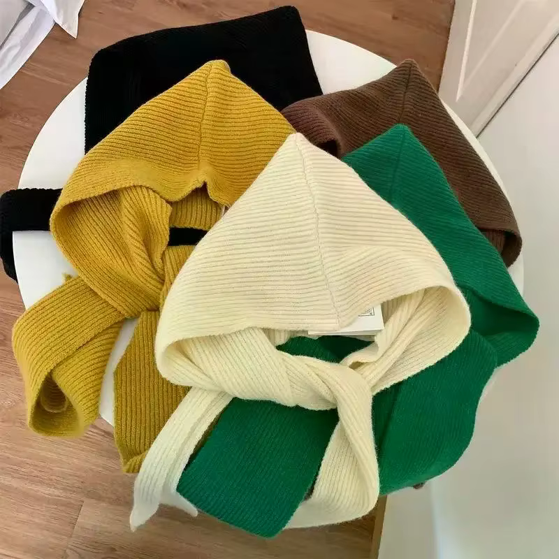 Ensemble bonnet et écharpe pour femme