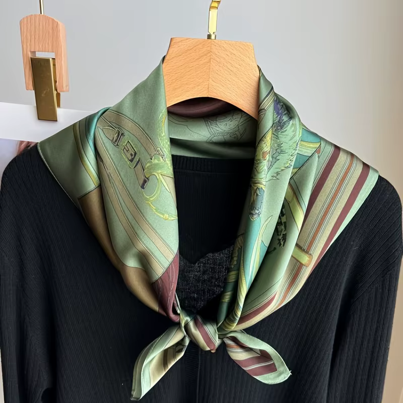 Écharpe en Satin doux pour femmes