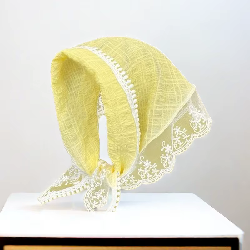 Foulard Triangle en dentelle pour femmes
