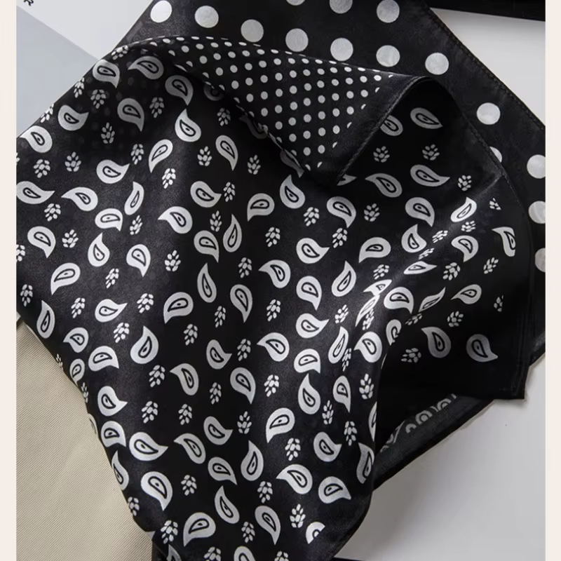 Foulard de cou pour femmes 100% soie de mûrier