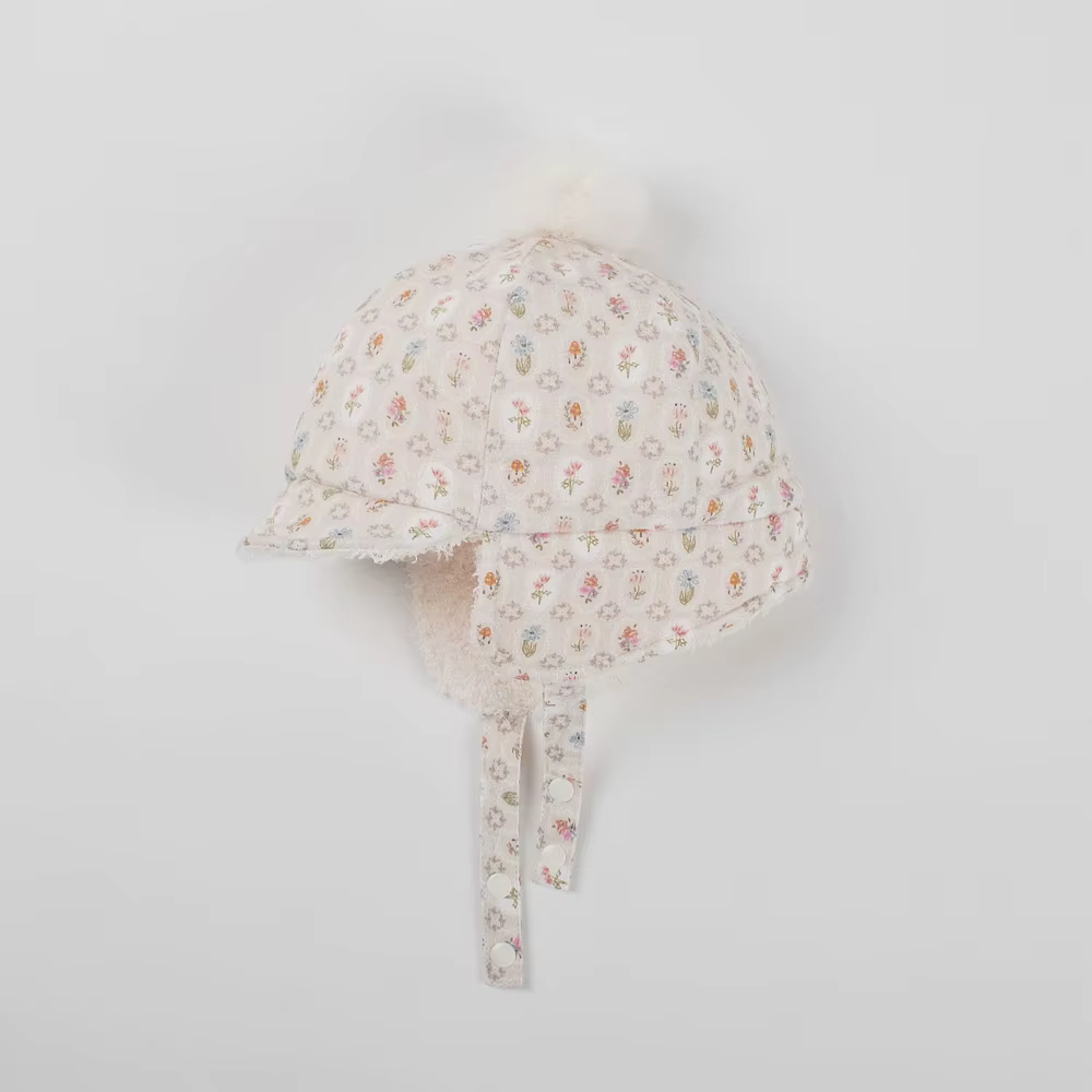 Ensemble chapeau et écharpe à oreillettes pour garçon et fille