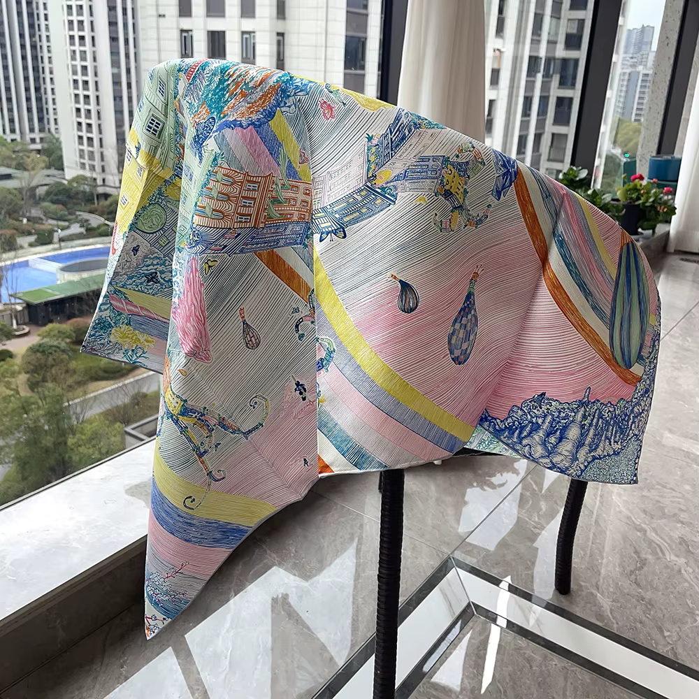 Foulard en soie de haute qualité
