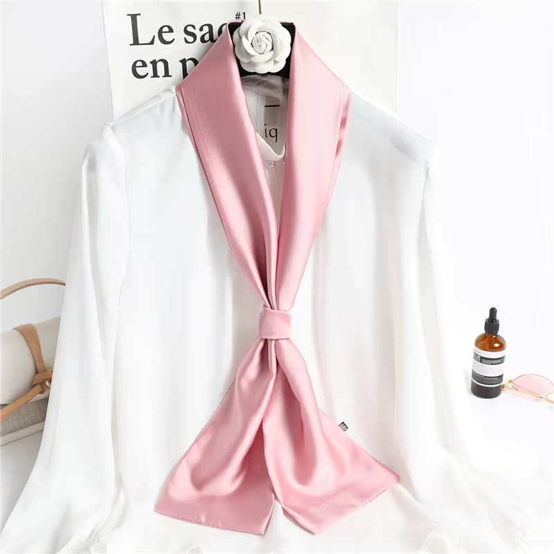 Écharpe longue slim 145cm pour femmes