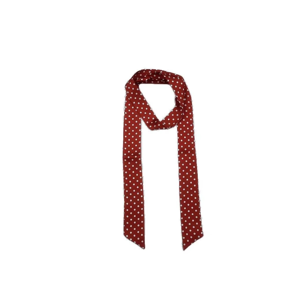 Petite écharpe à pois pour femmes