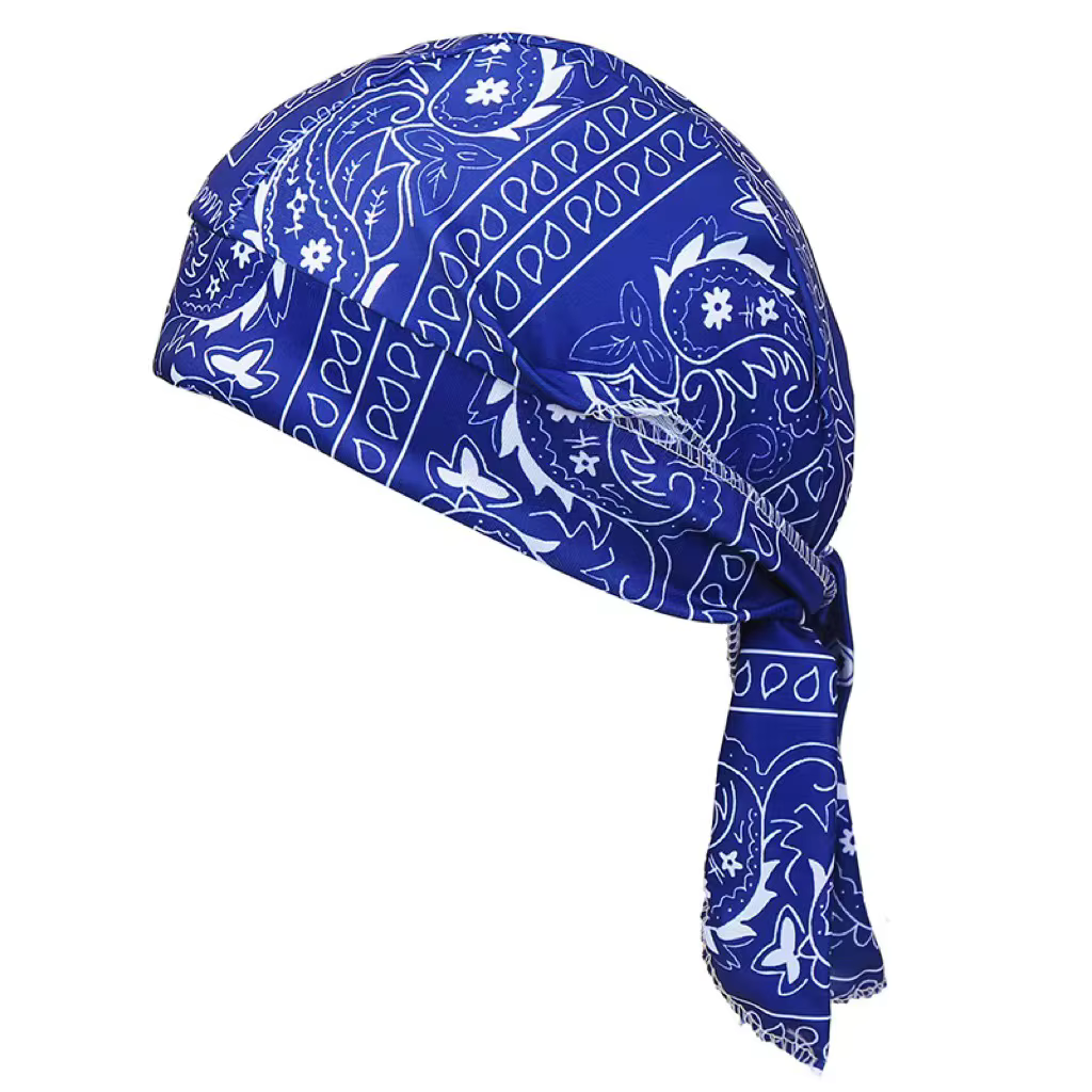 Bandana écharpe foulard mouchoir tête homme plein air cyclisme Pirate chapeau moto imprimé Paisley Multi couleur Hip-Hop danse