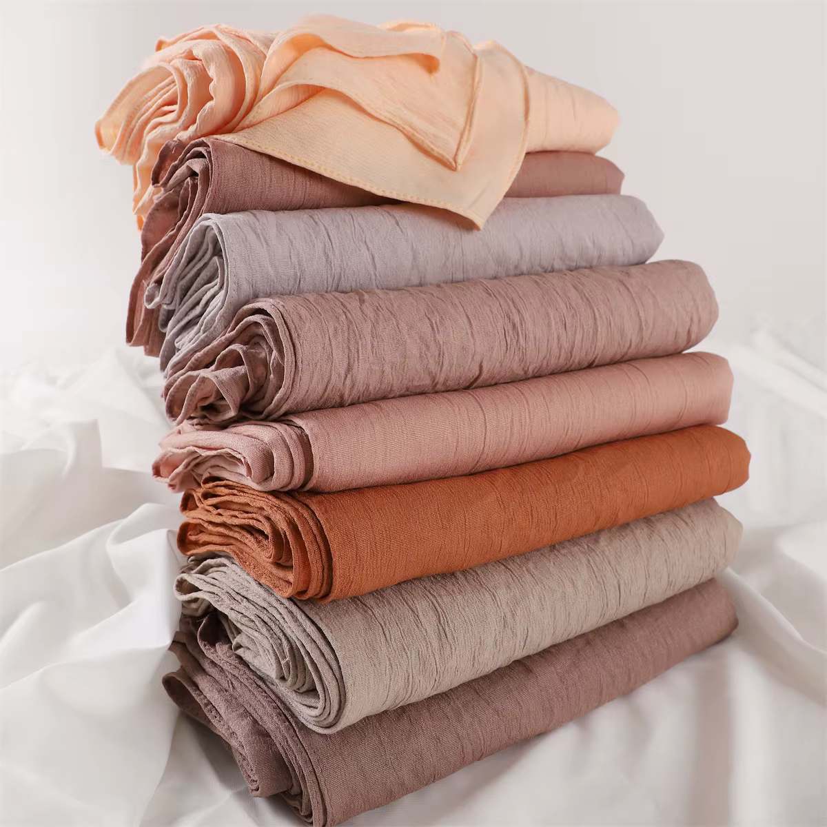 Foulard Long froissé pour femmes