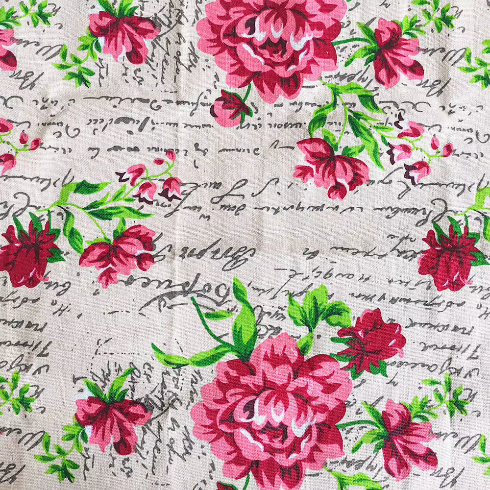 Tissu en coton et lin vintage pour bricolage couture et décoration de maison occassions quotidiennes et spéciales