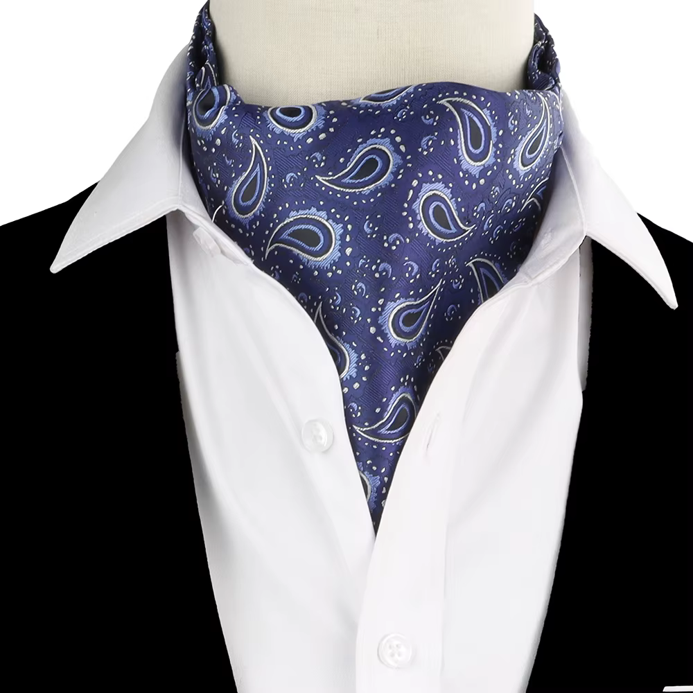 Offre spéciale hommes cravate écharpe Vintage Jacquard Paisley cajou britannique Gentleman luxe