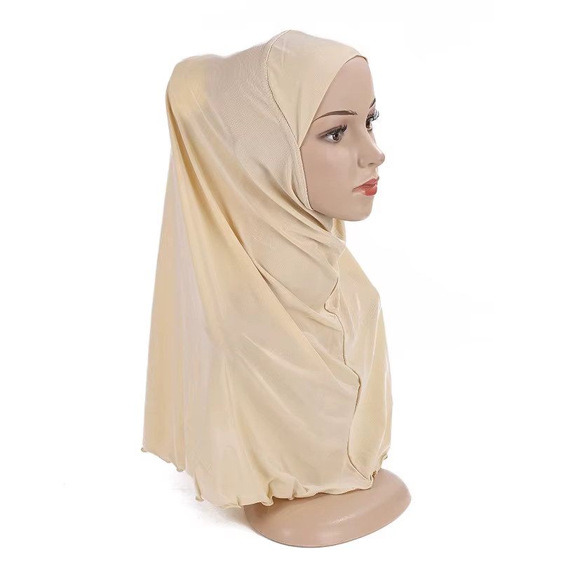 Foulard Hijabs du Ramadan pour Enfant Fille de 7 à 12 Ans