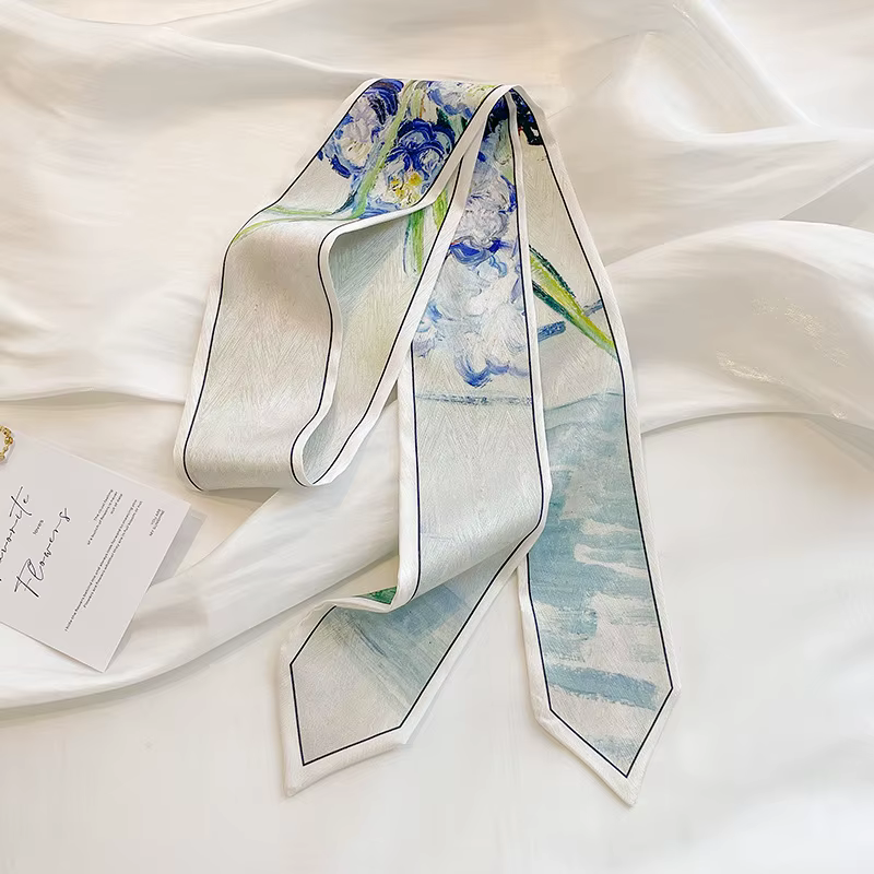 Petit Foulard Long et Étroit pour Femme