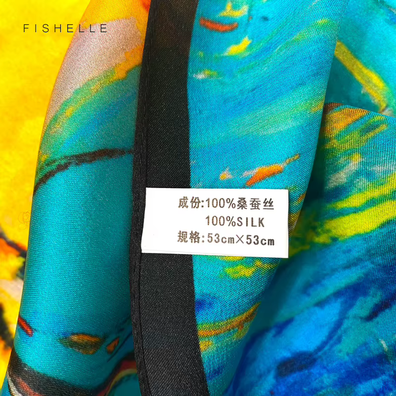 Foulards en soie naturelle pour femmes