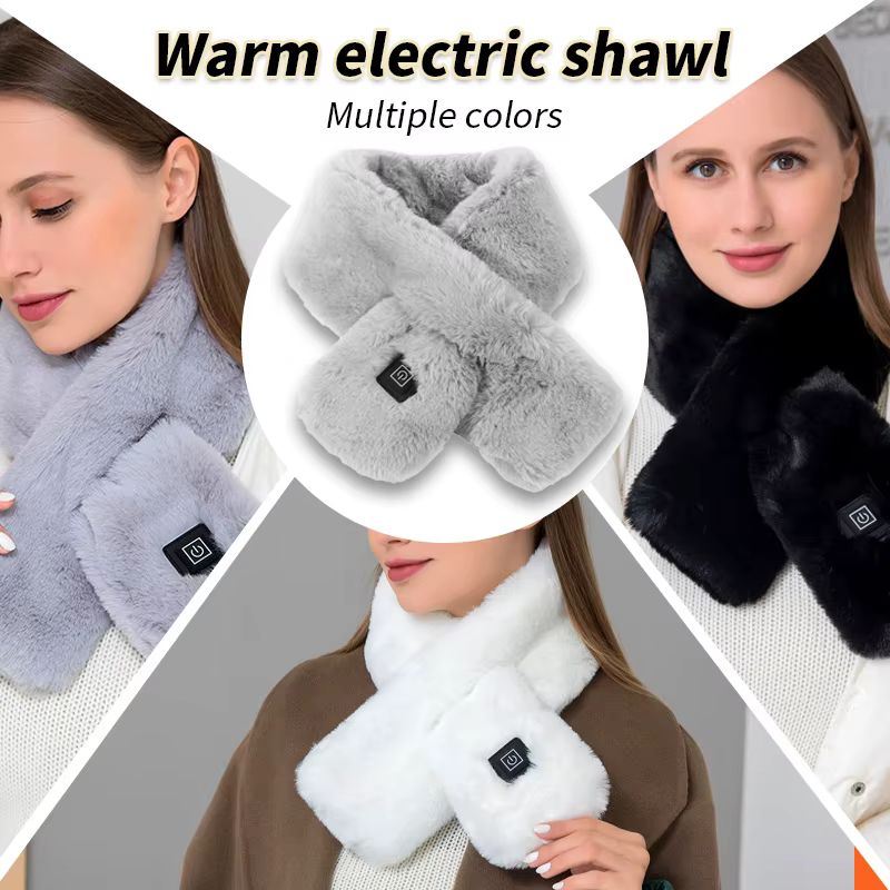 Écharpe métropolitaine en peluche douce pour femmes et hommes