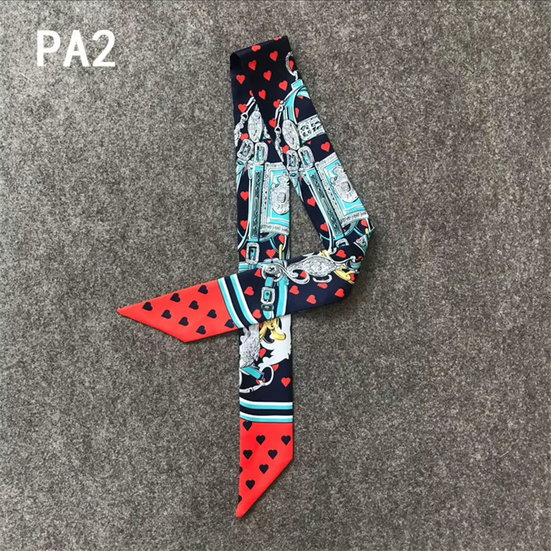 Foulard imprimé sirène et cœur pour femme, marque de luxe, nouvelle mode, 2024
