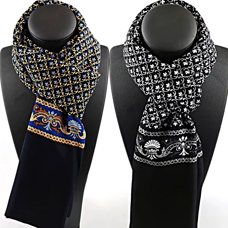 Injplanchers f-Foulard de cou à carreaux College pour hommes