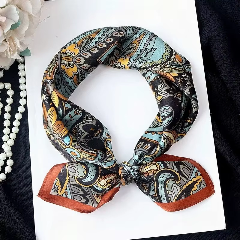 P aisley-Foulard hijab musulman pour femme