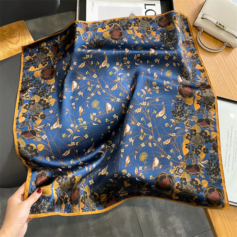 Pure Injplanchers f-Foulards à col carré pour femmes