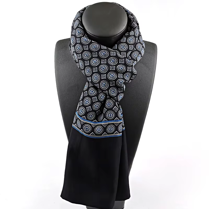 Injplanchers f-Foulard de cou à carreaux College pour hommes