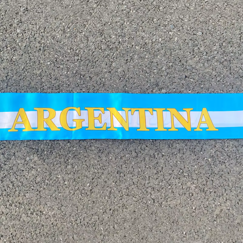 Écharpe de football Aerlxemrbrae 14*130cm – Foulard de supporter Espagne