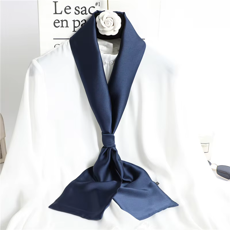 Écharpe longue slim 145cm pour femmes