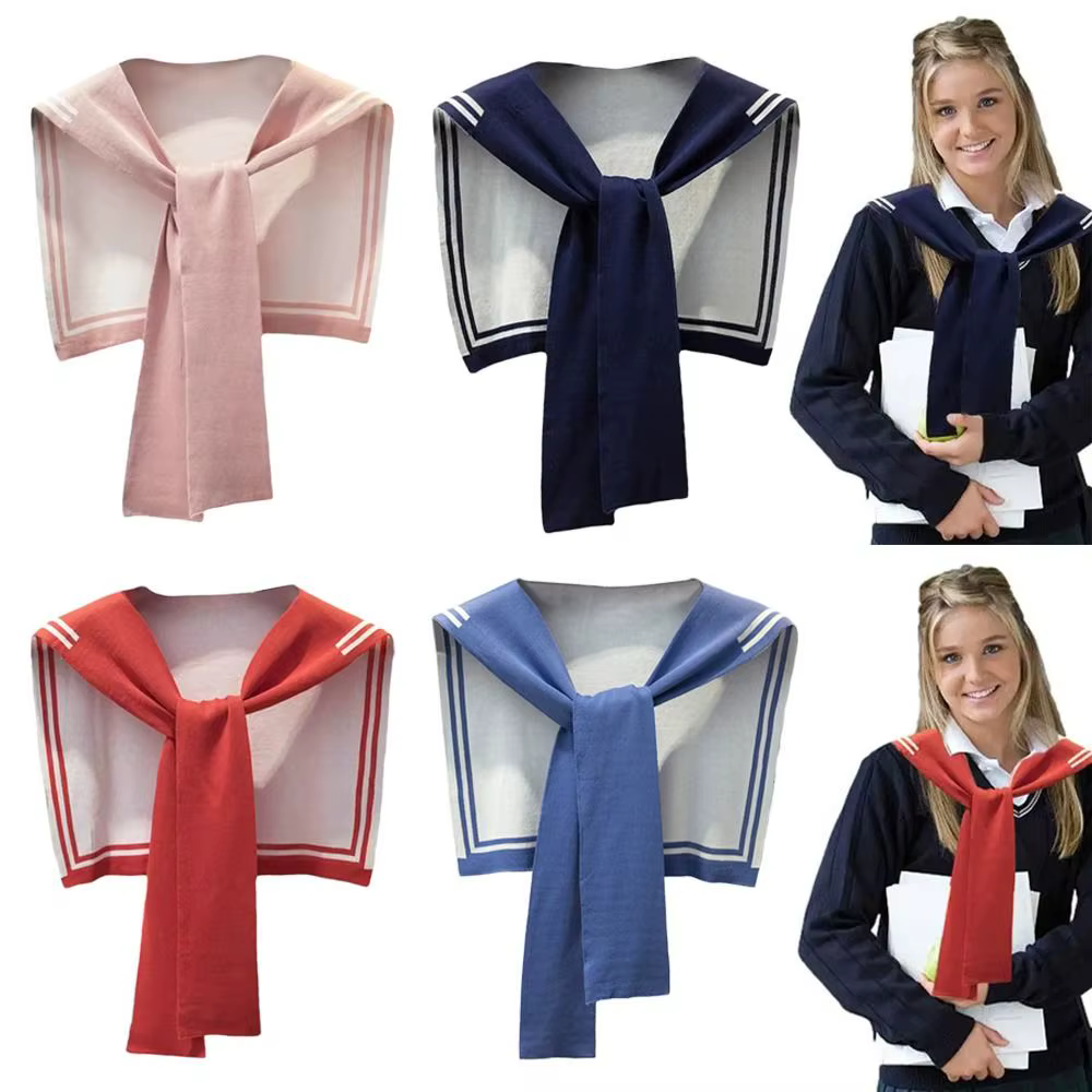 Châle noué pour femme, écharpe de chandail