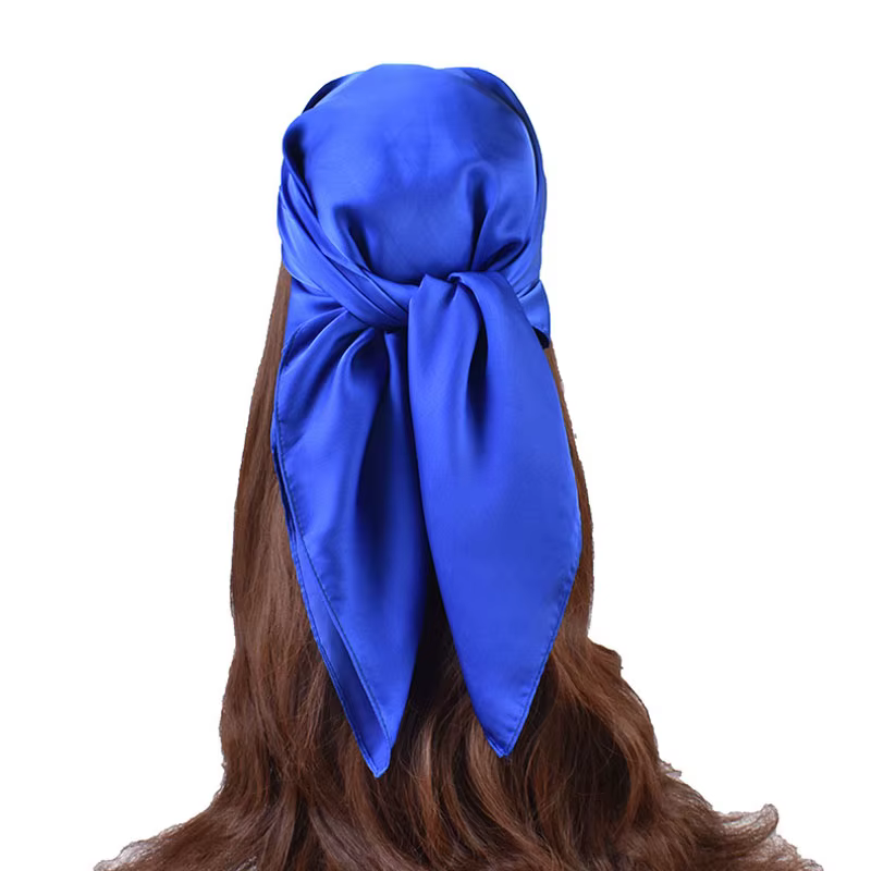 Foulard uni 70*70cm pour femme