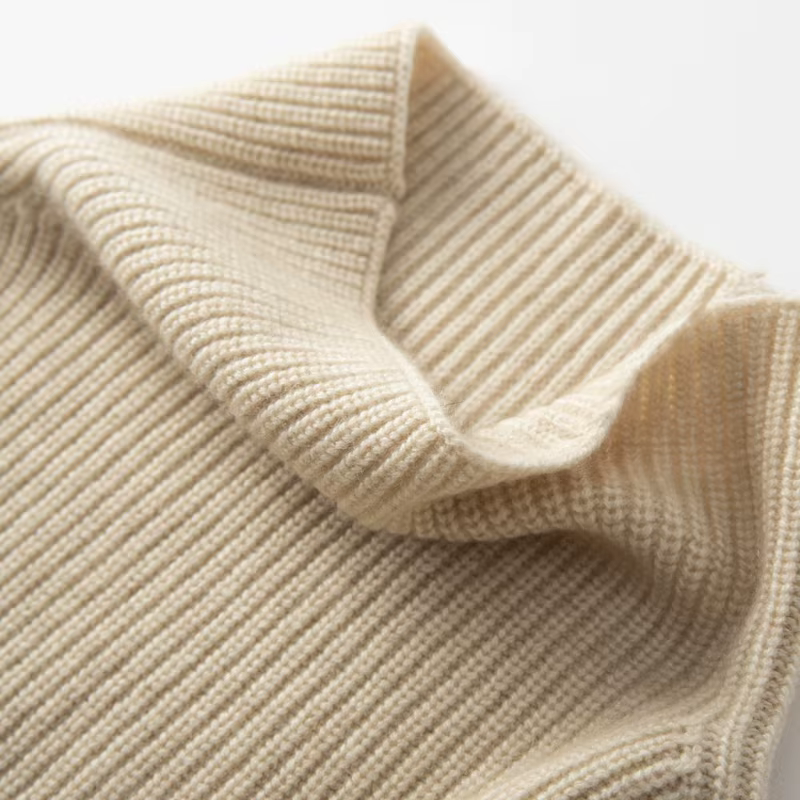 MERRILAMB pull écharpe tricoté cachemire châle hiver foulards faux col manteau bavoir chaud col roulé fente