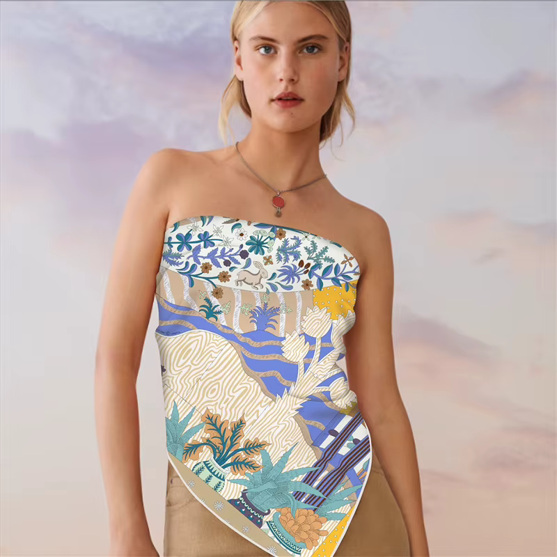 Foulard triangle pour femme