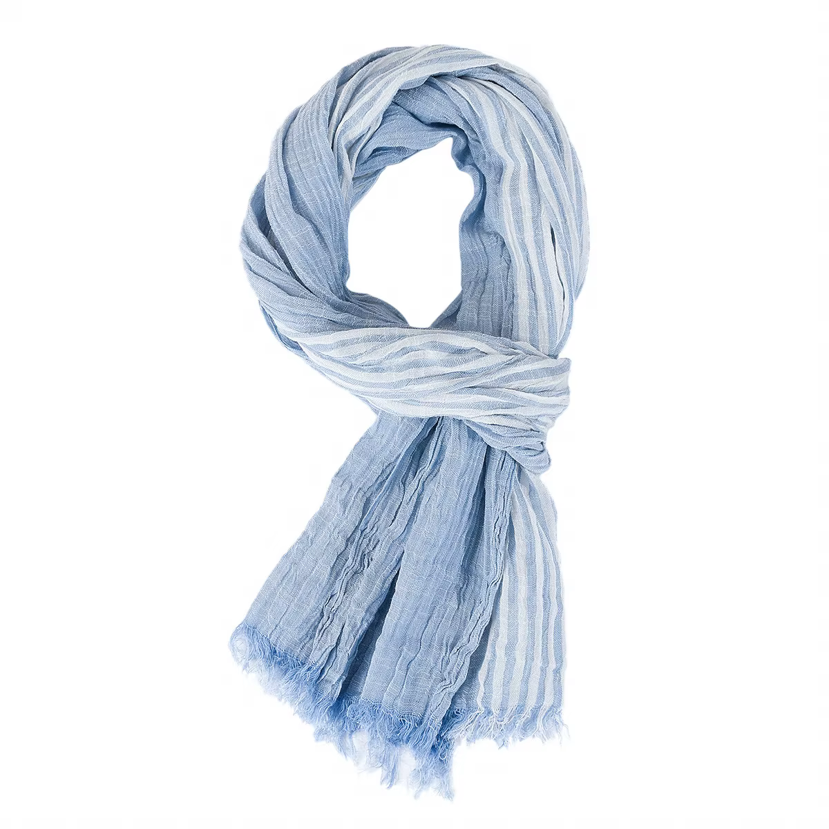 Écharpe en coton et lin pour hommes