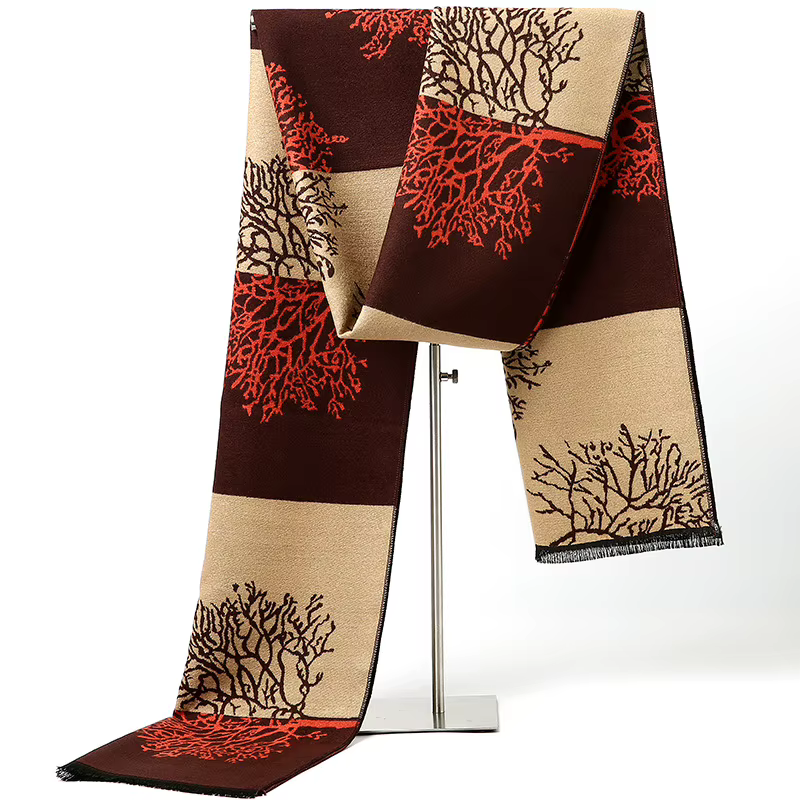 Homme automne hiver motif cheval écharpe de luxe Gentleman cachemire sensation silencieux étudiant printemps
