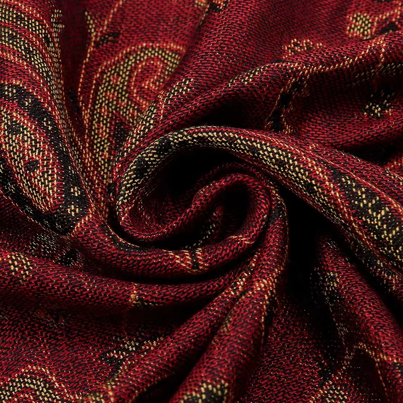 Écharpe en coton Paisley pour femme