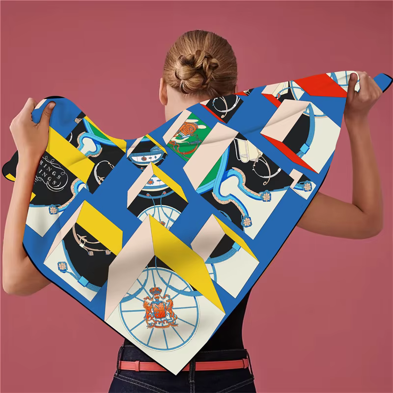Foulards Triangle Géométrique pour Femme