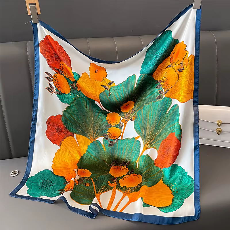 Foulard carré Design pour femmes