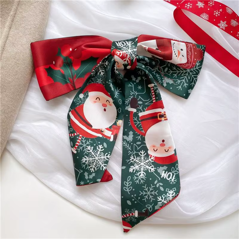 Écharpe polyvalente avec élément de noël