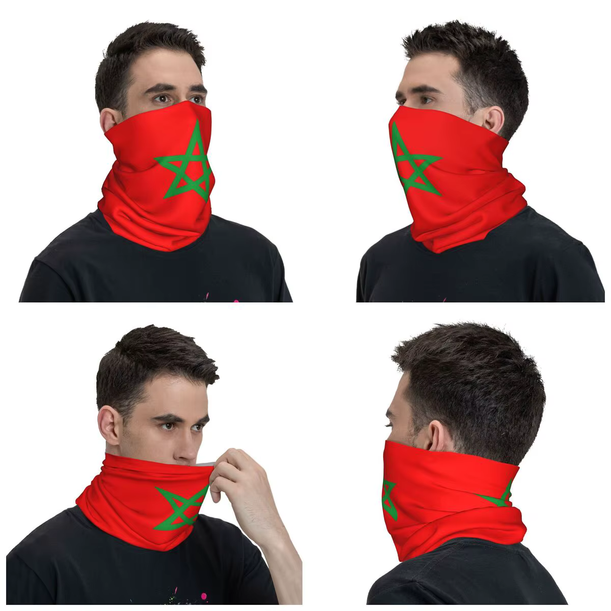 Masque cagoule imprimé The Feel of Marocain pour adultes