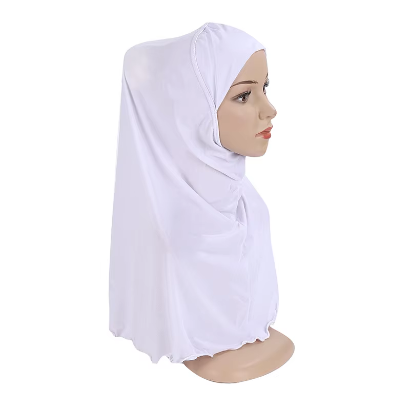 Foulard Hijabs du Ramadan pour Enfant Fille de 7 à 12 Ans