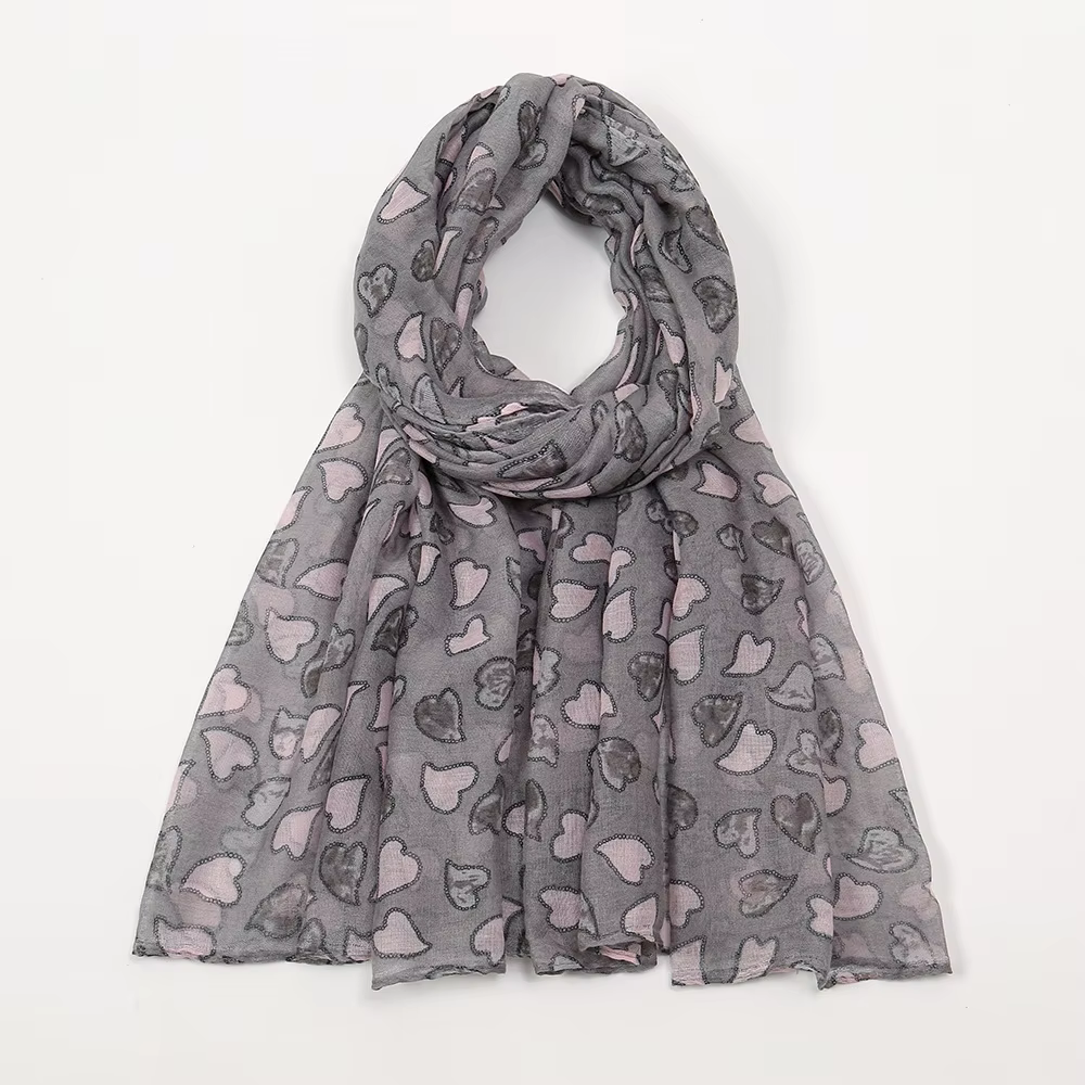 Nouveau Voile écharpe pour femmes filles étudiants mode impression mince foulards doux crème solaire Viscose châle été femme Wrap châles