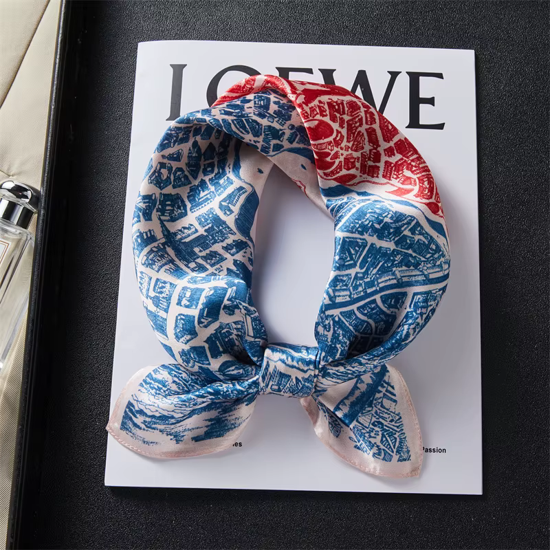 Foulard 100% Soie de Mûrier pour Femme