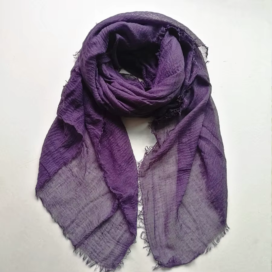 90*90 cm carré musulman écharpe froissé coton Hijab doux châle bandeau femmes foulards Bandana Turban foulard châles islamiques