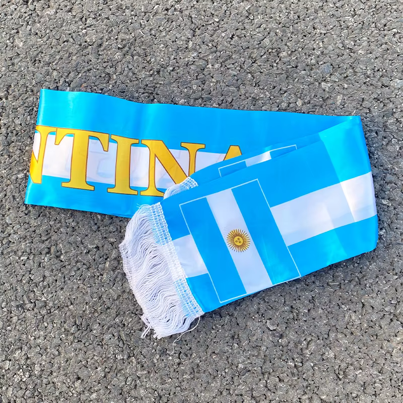 Écharpe de football Aerlxemrbrae 14*130cm – Foulard de supporter Espagne