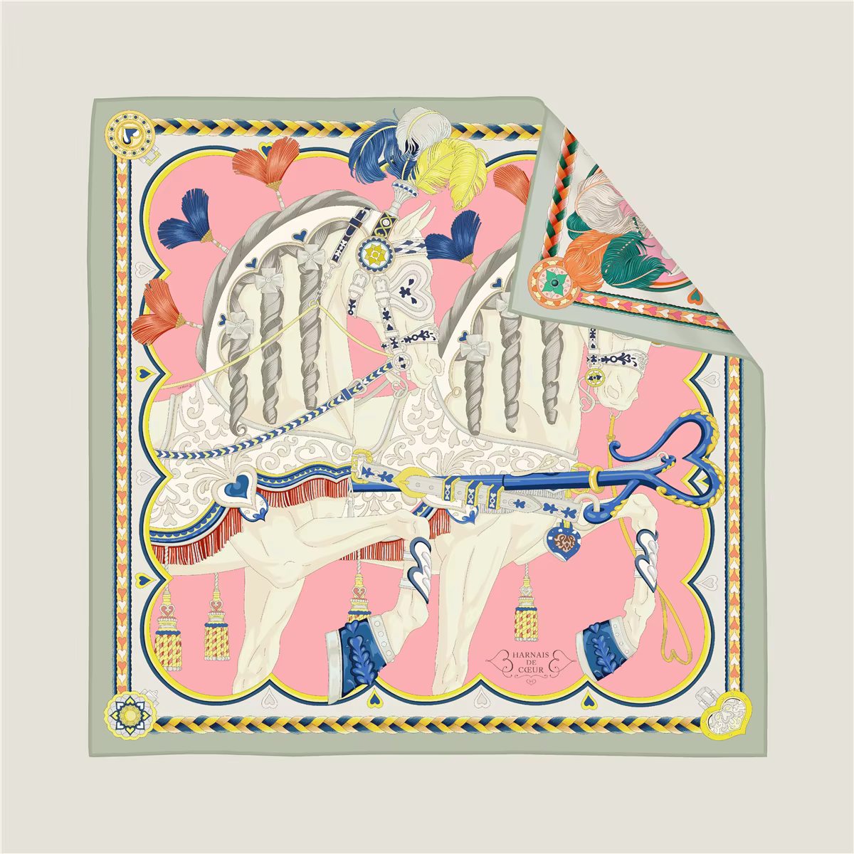 Marque luxueuse Double face sergé femmes écharpe crème solaire Foulard châle Hijab femme cheveux